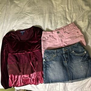 Lot of 3 Limited Too Girls clothes